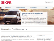 Tablet Screenshot of kpe.iph-hannover.de